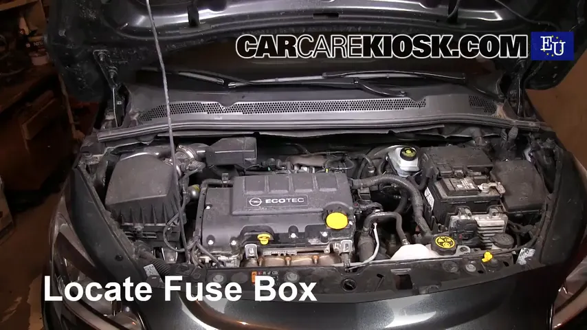 2015 Opel Corsa Enjoy 1.4L 4 Cyl. Turbo Fuse (Engine) Check